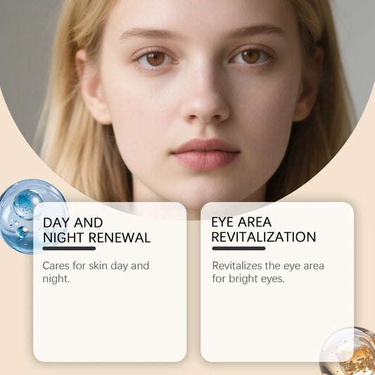 Anti-Aging Multi-Function Day Night Set Firm Skin Reduce Fine Lines Dark Circles Eye Bags Fade Wrinkles Exfoliate Care kit